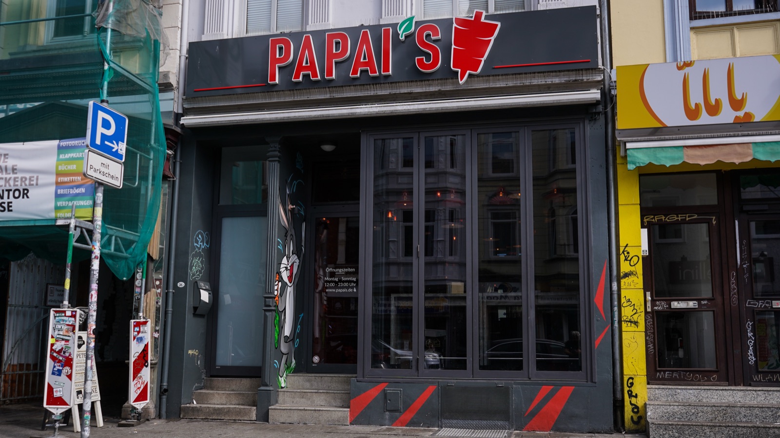 PAPAI´S Bremen Steintor — Ladenfront